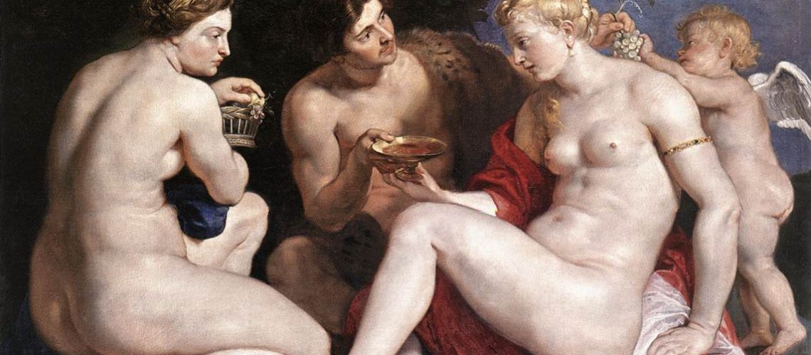 Peter Paul Rubens VENUS CUPID BACCHUS CERES