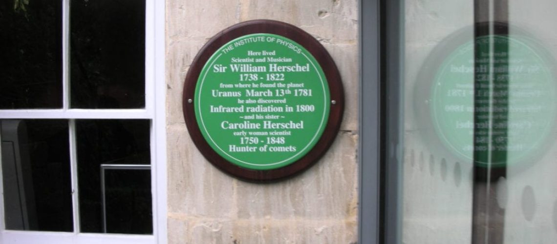 Uranus Herschel Plaque, Herschel's House by Sven Haile June 2013