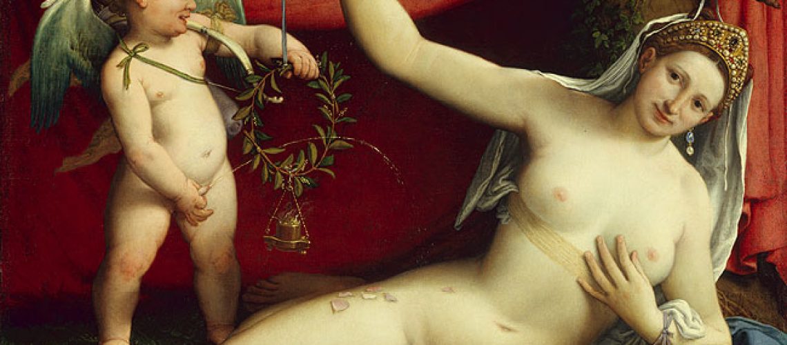 Venus and Cupid by Lorenzo Lotto 1550 Metropolitan Museum of Art